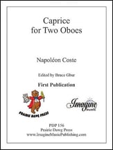 Caprice for Two Oboes cover